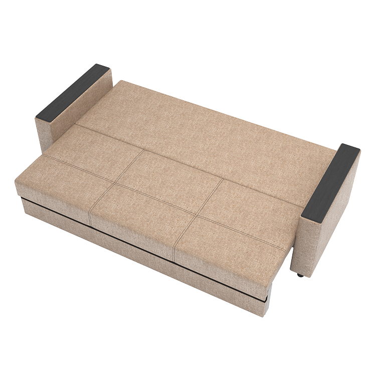 Смарт/ Диван - кровать 3-х мест рогожка Амелия Люкс светло-бежевая